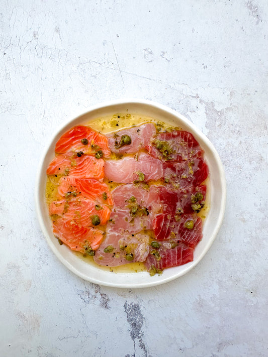 A seriously simple fish Crudo