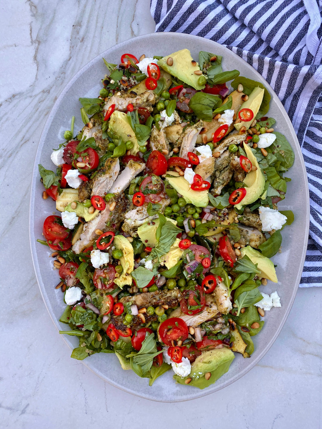 Pesto chicken Salad