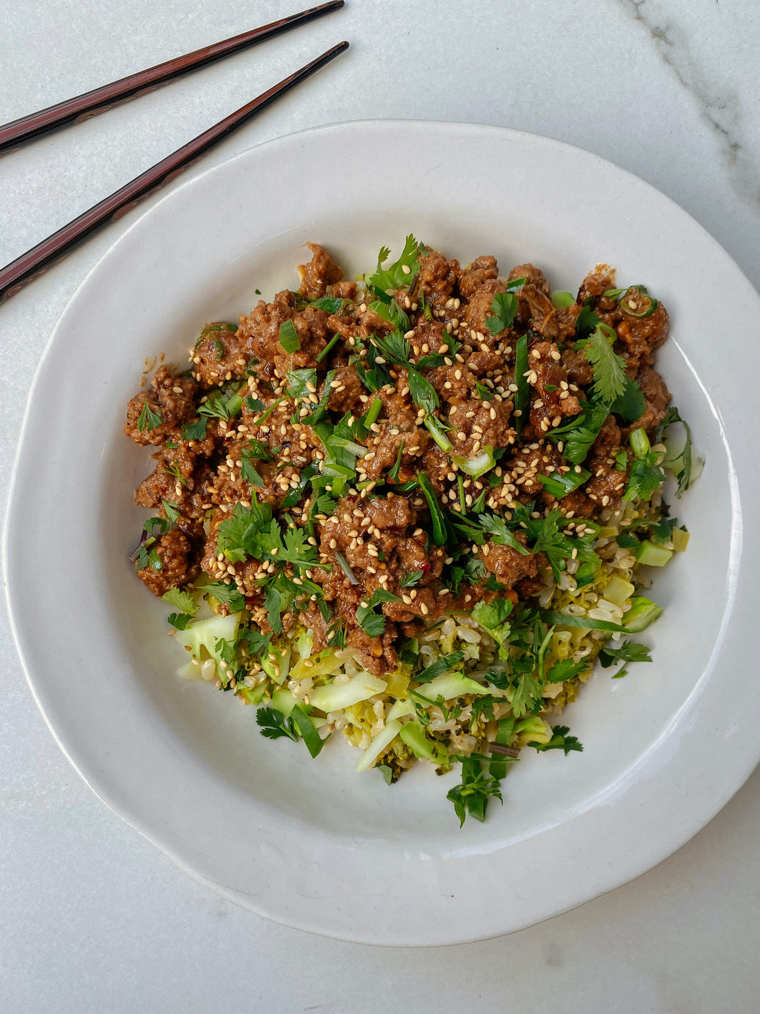 Spicy beef stir fry