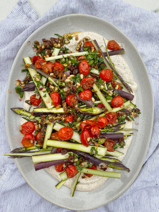 Asparagus salad